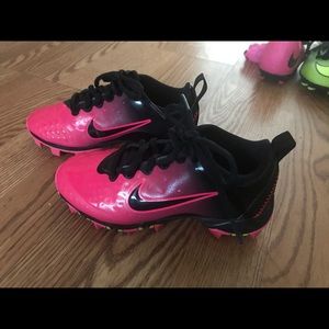 Girls Nike Softball Cleats 12C